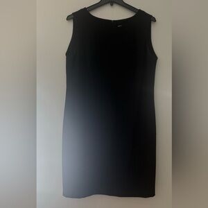 Kasper Classic Black Midi Dress